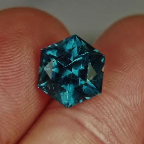 AGL Certified Superb Color Indicolite Tourmaline Brazil 5.07 ct  Litnon.com