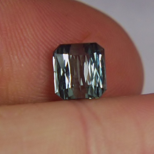 Blue - Gray Natural Tourmaline Afghanistan 2.28 ct Litnon.com
