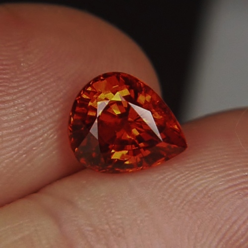 Classic Color! Natural Spessartite Garnet Nigeria 4.18ct  Litnon.com