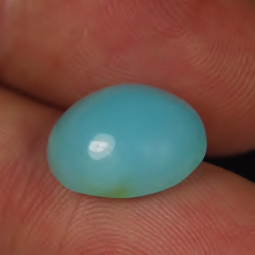 Quality! Natural Blue Peruvian Opal Cab 6.07 ct  Litnon.com