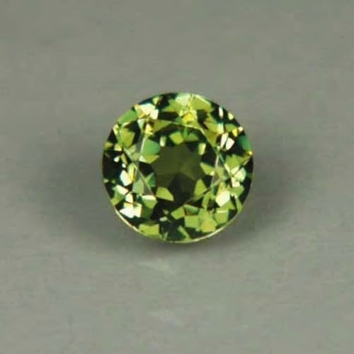 Very Brilliant Natural Russian Demantoid Garnet 0.55ct GL Litnon.com