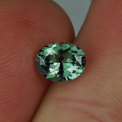 Color! Bluish Green Tourmaline Afghanistan 1.03ct  Litnon.com