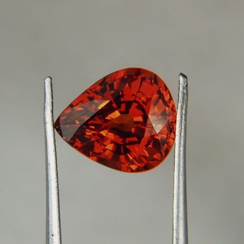 Classic Color! Natural Spessartite Garnet Nigeria 3.73ct GL Litnon.com