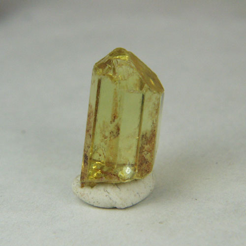 Old Stock! Top Crystal Yellow Apatite Facet Rough Mexico 9.62ct GL Litnon.com
