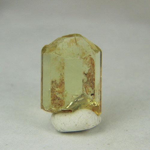 Old Stock! Top Crystal Yellow Apatite Facet Rough Mexico 9.62ct GL Litnon.com