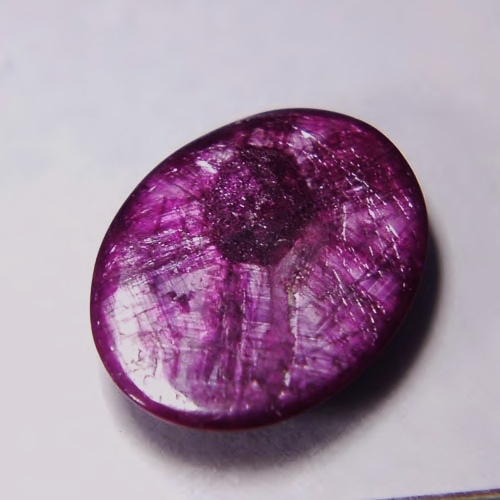 Trapiche Pattern Natural Longido Ruby Cab Tanzania 12.41 ct  Litnon.com