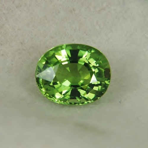 Fine Color! Bright Green Tourmaline Tanzania 2.74 ct GL Litnon.com