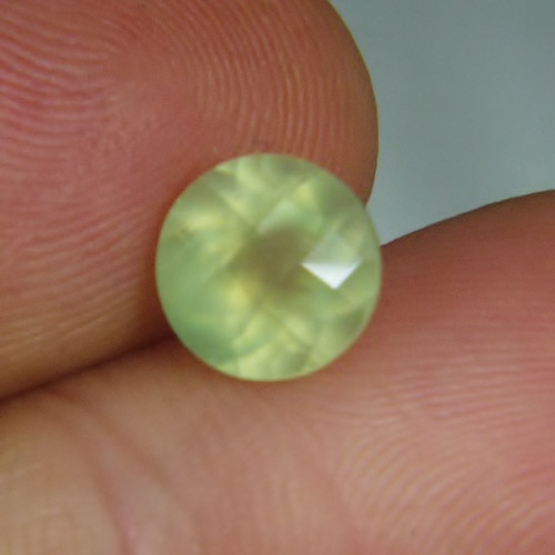 Faceted Green Prehenite From Mali Africa 2.25ct  Litnon.com