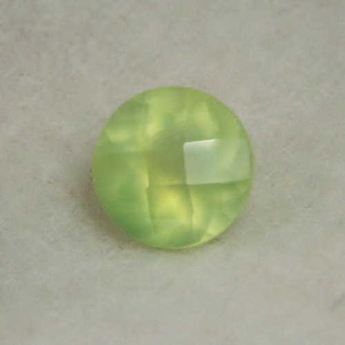 Faceted Green Prehenite From Mali Africa 2.25ct  Litnon.com