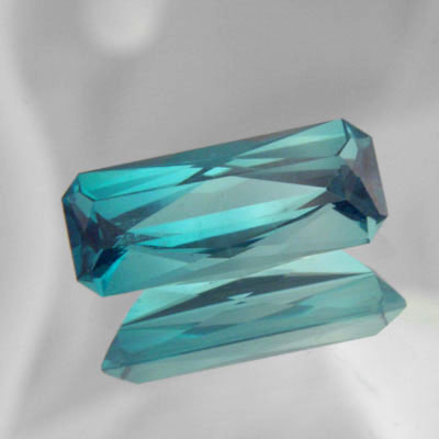 USA Cut Primo Color Indicolite Tourmaline Afghanistan 9.66 carats Litnon.com