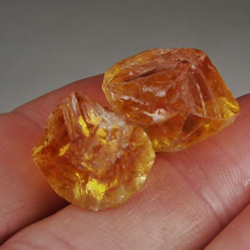 Big and Clean Citrine High Facet Rough Brazil 49.91 ct  Litnon.com