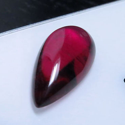 Old Stock Natural Brazil Rubellite Tourmaline Cab 5.30ct  Litnon.com