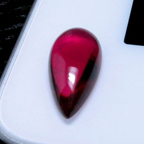 Old Stock Natural Brazil Rubellite Tourmaline Cab 5.30ct  Litnon.com