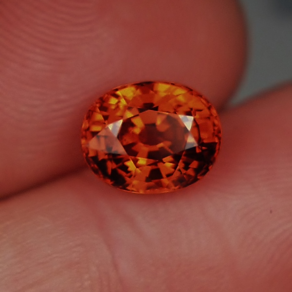 Classic Color Natural Spessartite Garnet Nigeria 4.06 ct  Litnon.com