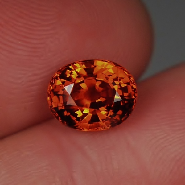 Classic Color Natural Spessartite Garnet Nigeria 4.06 ct  Litnon.com