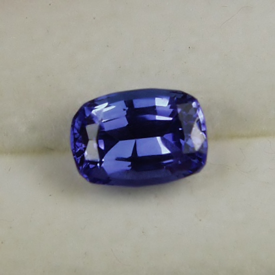 Color and Quality Cushion Cut Blue Tanzanite 1.97ct  Litnon.com