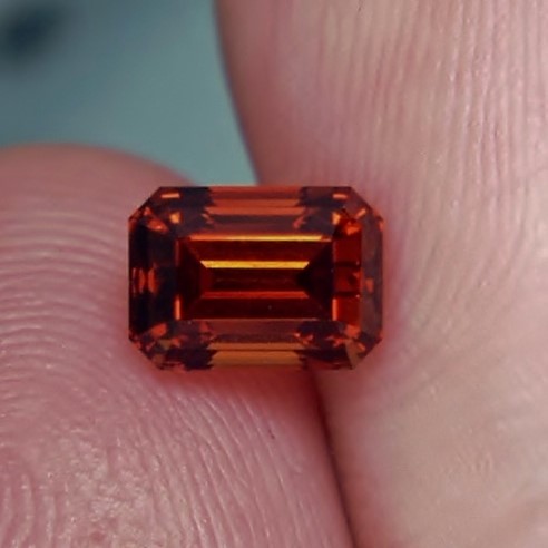 USA Cut Hessonite Grossular Garnet Tanzania 1.84 ct  Litnon.com