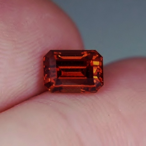 USA Cut Hessonite Grossular Garnet Tanzania 1.84 ct  Litnon.com