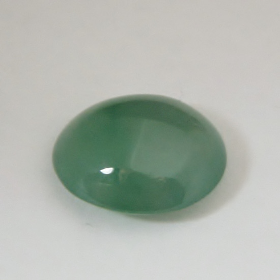 Natural South East Asia Type A Green Jadeite Cabochon 4.17 ct  Litnon.com
