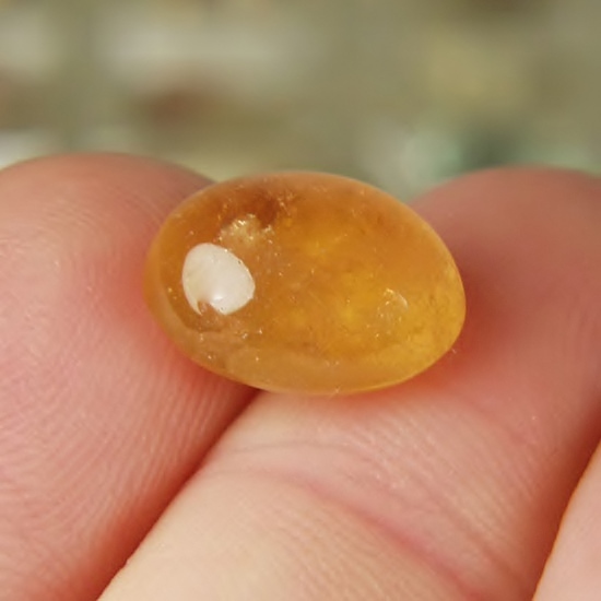 Golden Grossular Garnet Cab Sri Lanka 8.65 ct  Litnon.com