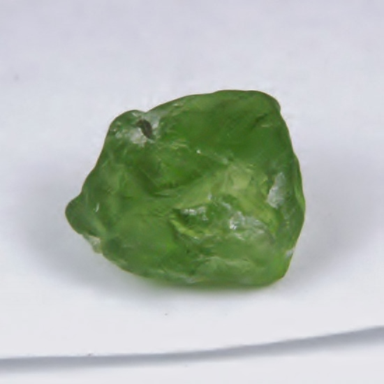 Big Fine Color and Clean Peridot Facet Rough Arizona 16.05 ct  Litnon.com