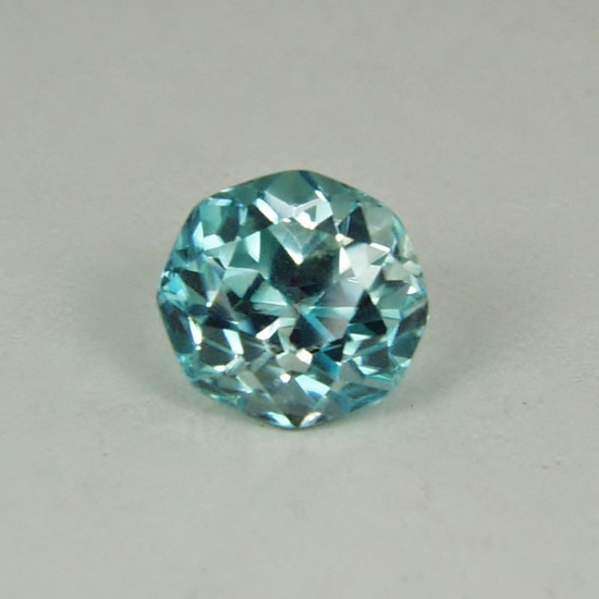 Big and Bold Natural Blue Zircon Cambodia 7.36 ct GL Litnon.com