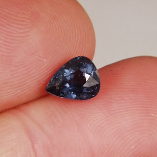 Deep Steel Blue Montana Sapphire 1.27 ct  Litnon.com