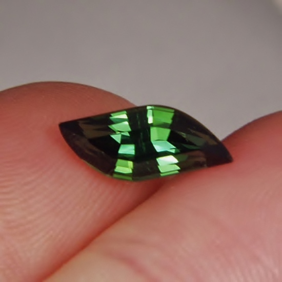 Fancy Cut Natural Green Brazil Tourmaline 2.22 ct  Litnon.com