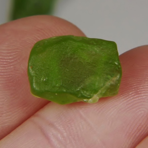 Fine Color and Clean Peridot Facet Rough Arizona 15.63 ct  Litnon.com