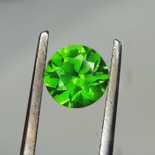 Gem! Glowing Green Russian Demantoid Garnet  Litnon.com