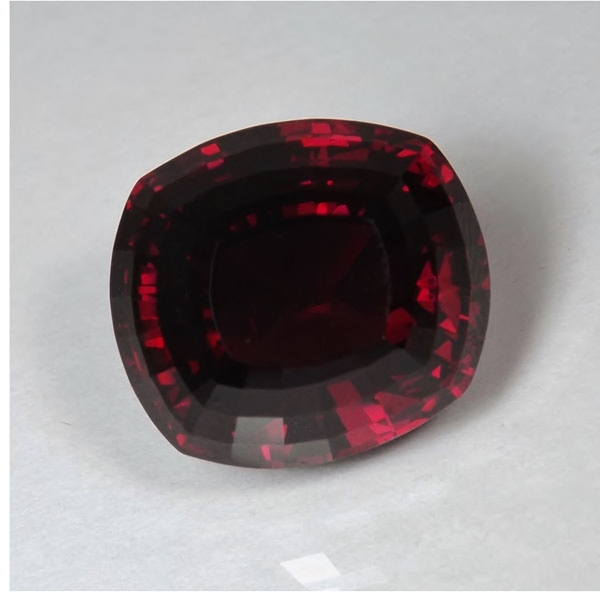 Huge Fine Color Rhodolite Garnet Tanzania 23.94 ct GL Litnon.com