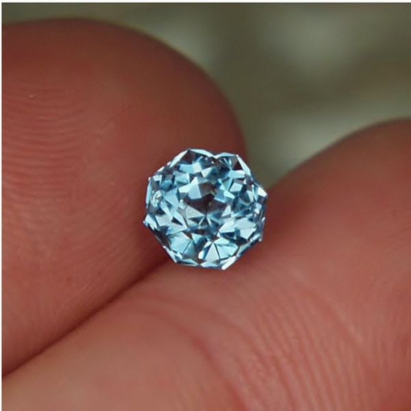 Fine Open Color Blue Indicolite Tourmaline Afghanistan 1.35 ct  Litnon.com