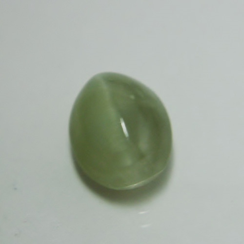 Strong Sharp Eye Prasiolite Quartz Cats Eye Brazil 4.44 ct  Litnon.com