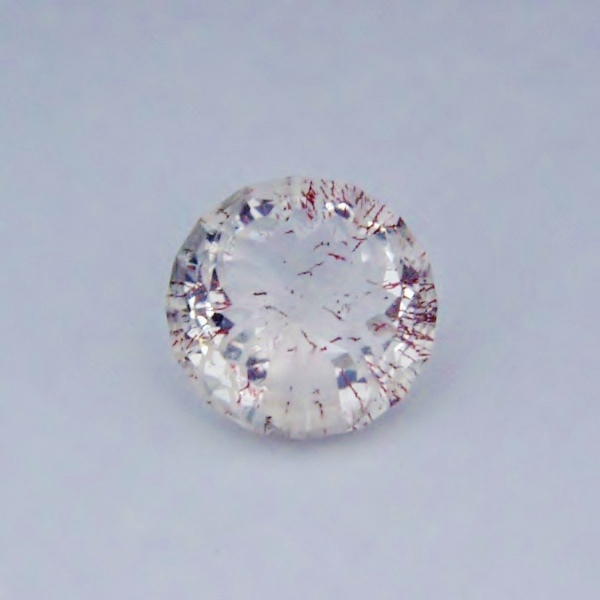  Unique Spider Cut Hematite inclusion Quartz Gemstone 4.10 ct  Litnon.com