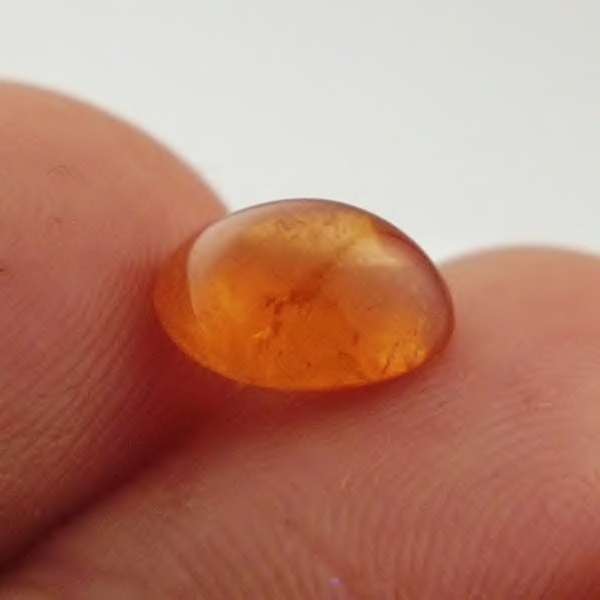 Color Mandarin Garnet Cabochon Nigeria 3.92 ct  Litnon.com