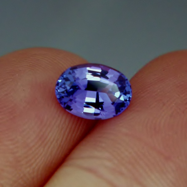 Color and Quality Cushion Cut Blue Tanzanite 2.06 ct  Litnon.com