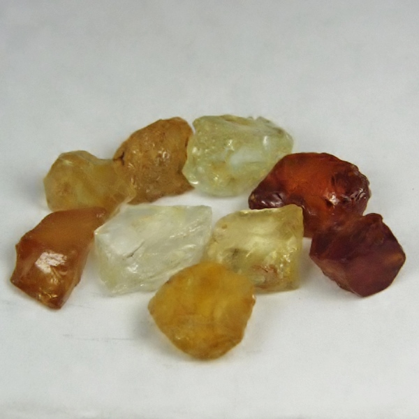 Grossular Garnet Facet Rough Lot Tanzania 33.63 ct  Litnon.com