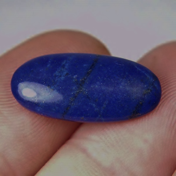 Fine Color! Natural Lapis Lazuli Cab Afghanistan 8.95 ct  Litnon.com