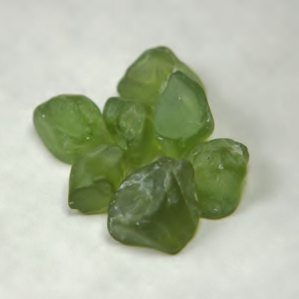 Fine Color and Clean Peridot Facet Rough Arizona 38.53 ct  Litnon.com