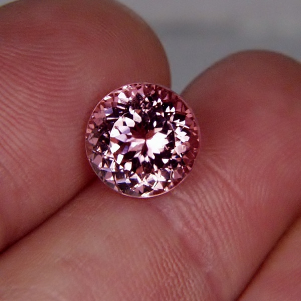 Color Bright Pink USA Cut Tourmaline Brazil 4.44 ct  Litnon.com