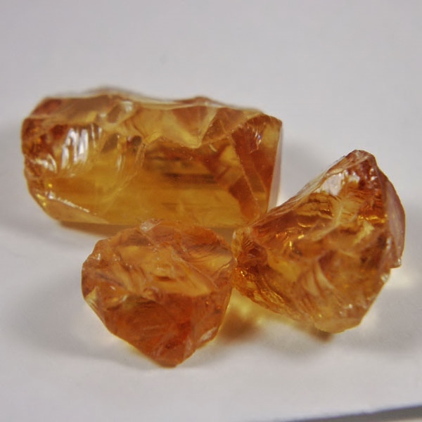 Fine Color and Clean Citrine High Facet Rough Brazil 99.41 ct  Litnon.com