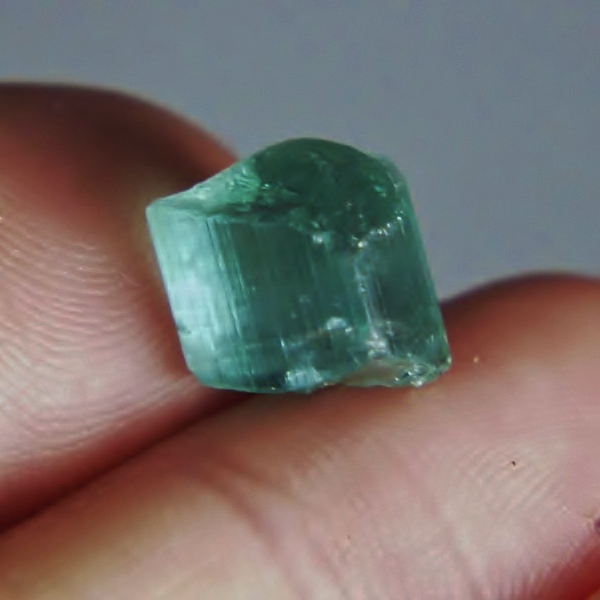  Blue Green Tourmaline Facet Rough Afghanistan 8.63 ct   Litnon.com