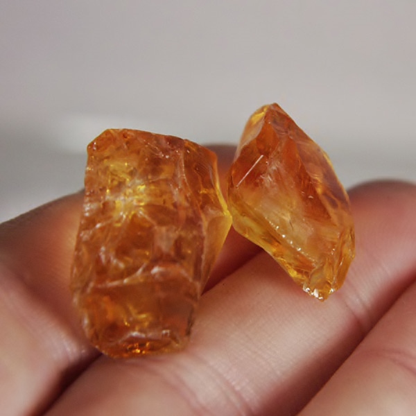 Old Stock Top Crystal Citrine Facet Rough Brazil 67.24 cts  Litnon.com