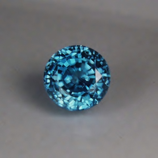 Superior Color & Quality!  Blue Zircon Cambodia 4.66 ct  Litnon.com