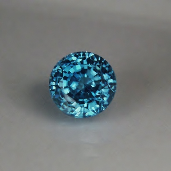 Superior Color & Quality!  Blue Zircon Cambodia 4.66 ct  Litnon.com