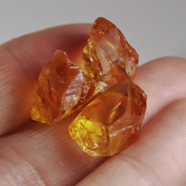 Old Stock Top Crystal Citrine Facet Rough Brazil 42.43 cts  Litnon.com