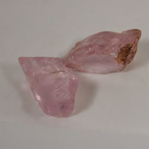True Strong Pink Morganite Clean Facet Rough Nigeria 34.03 ct  Litnon.com