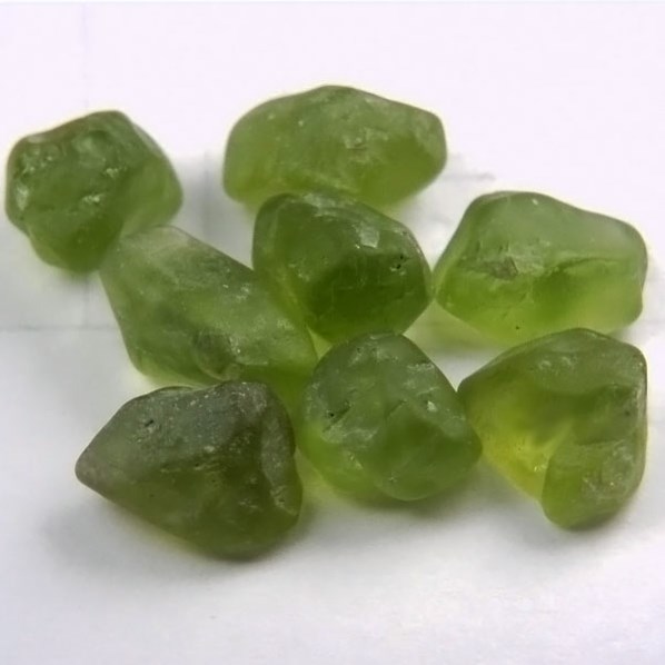 Hand Selected Arizona Peridot Facet Rough 39.67ct  Litnon.com