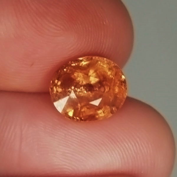  Grossular Garnet Jeffrey Asbestos Quarry Canada 6.73 ct  Litnon.com
