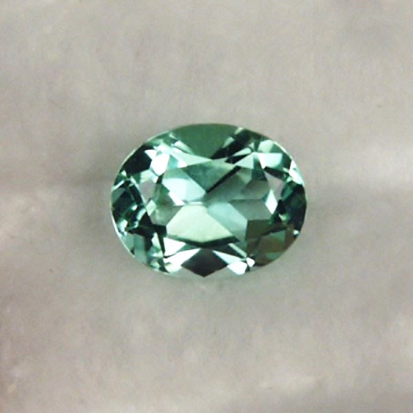 USA Cut Sea Foam Green Tourmaline Afghanistan 1.98 ct  Litnon.com
